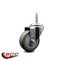 Service Caster 35 Inch Gray Polyurethane Wheel Swivel 58 Inch Threaded Stem Caster Service Caster SCC-TS20S3514-PPUB-58212 - alternate 4
